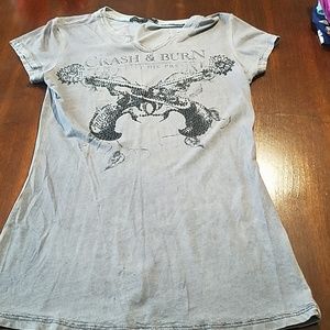 Crash and burn shirt